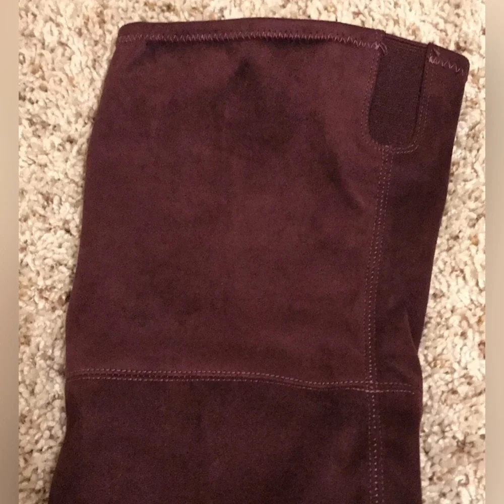 Kendall + Kylie “Kayla” Thigh-High Suede Boots – Size 9, Burgundy or Black (NWT)